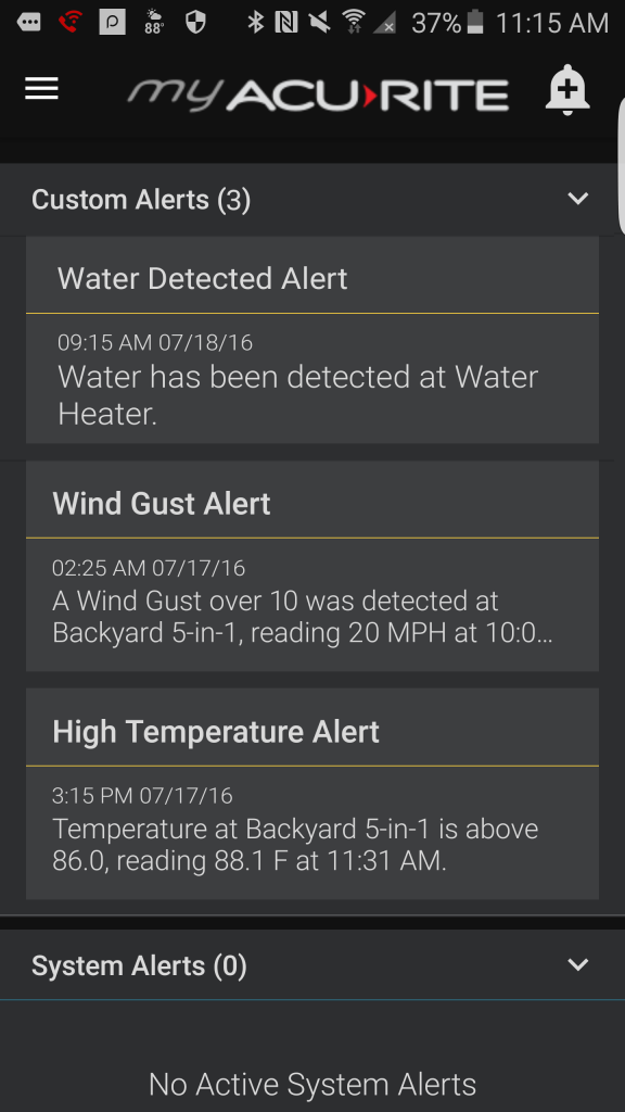 Alerts for iOS